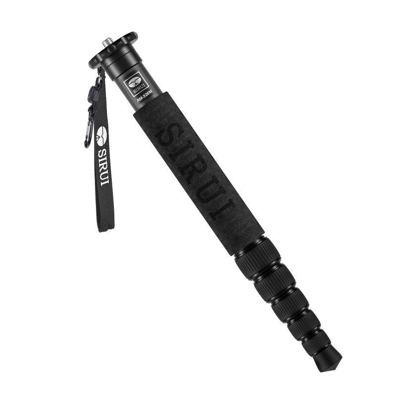 SIRUI Camera Monopod AM-326M 6 Section Carbon Fiber Portable Compact Lightweight Travel Monopod - Image 1